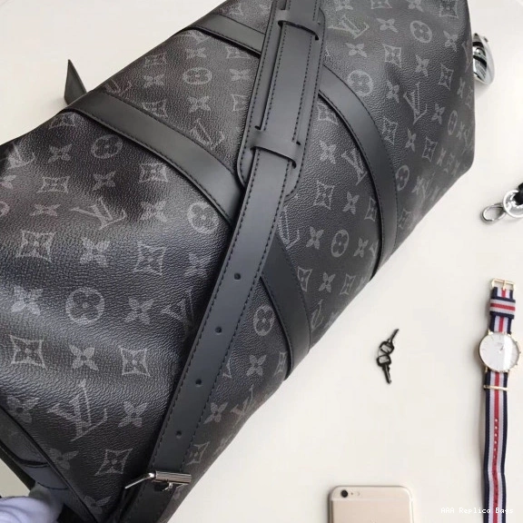 Aaa replica bags Louis Keepall Vuitton 45 0723